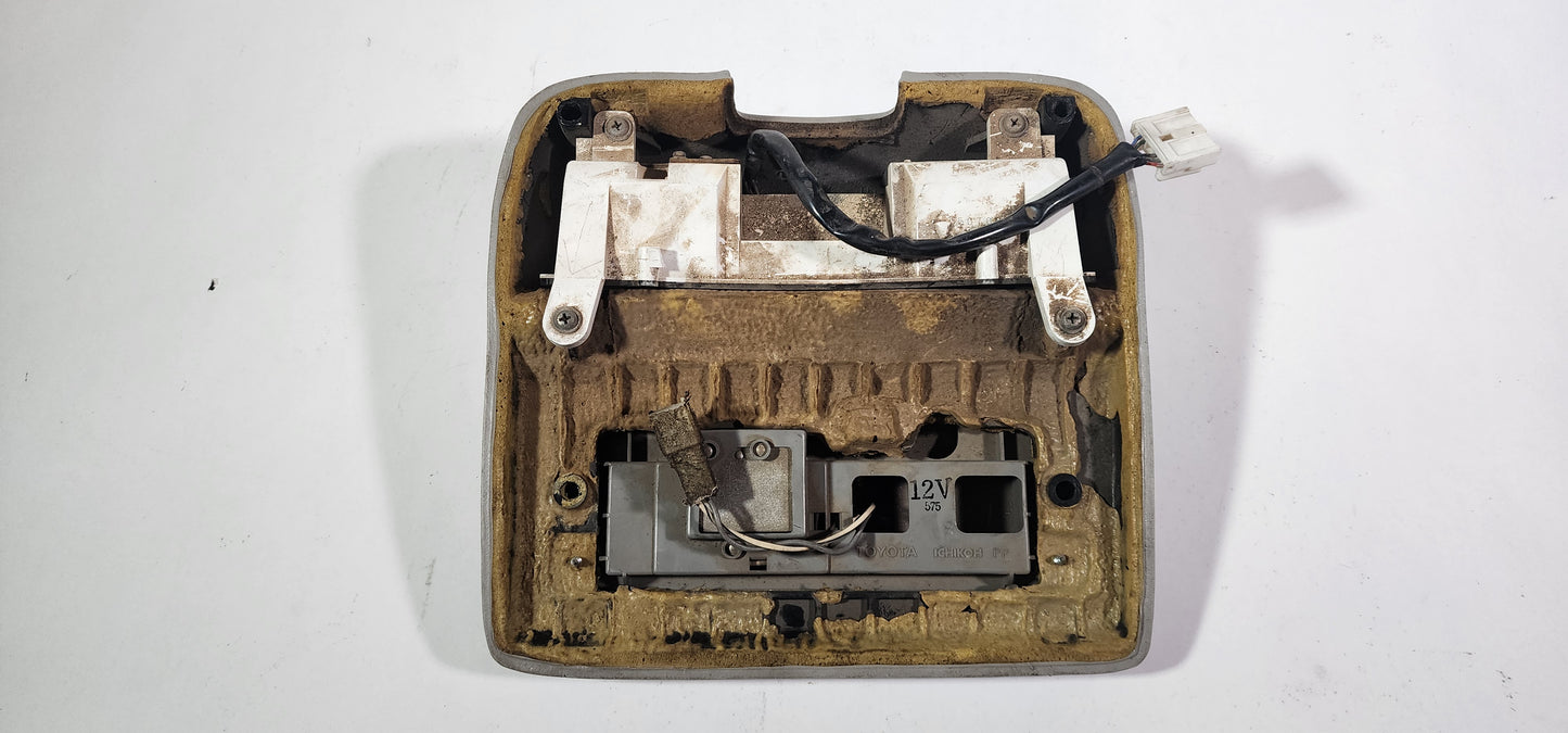 80 Series Land Cruiser Roof Console with Altimeter and Sub-Fuel Gauge