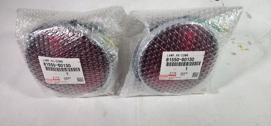 New (pair) early FJ40 Land Cruiser combination lights. 81550-60130