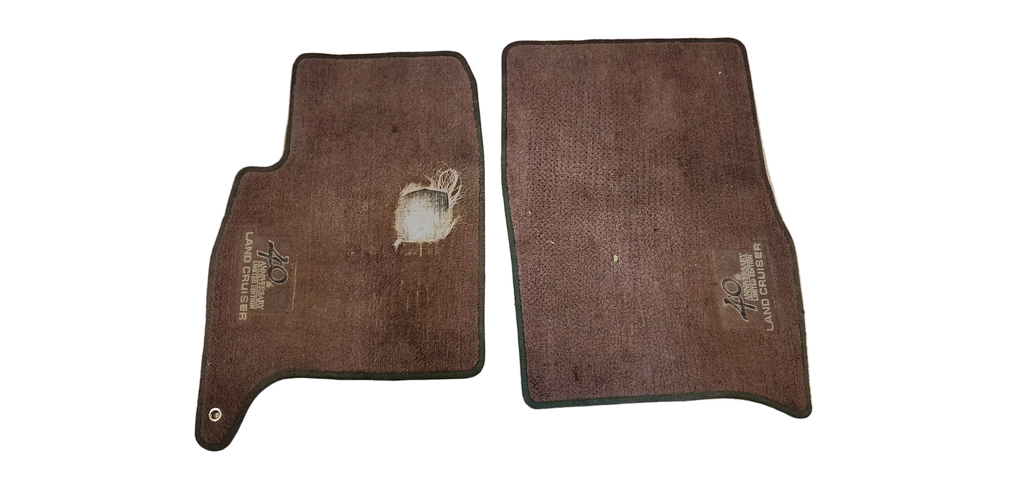 FJ80 Land Cruiser 40th Anniversary Edition Floor Mats