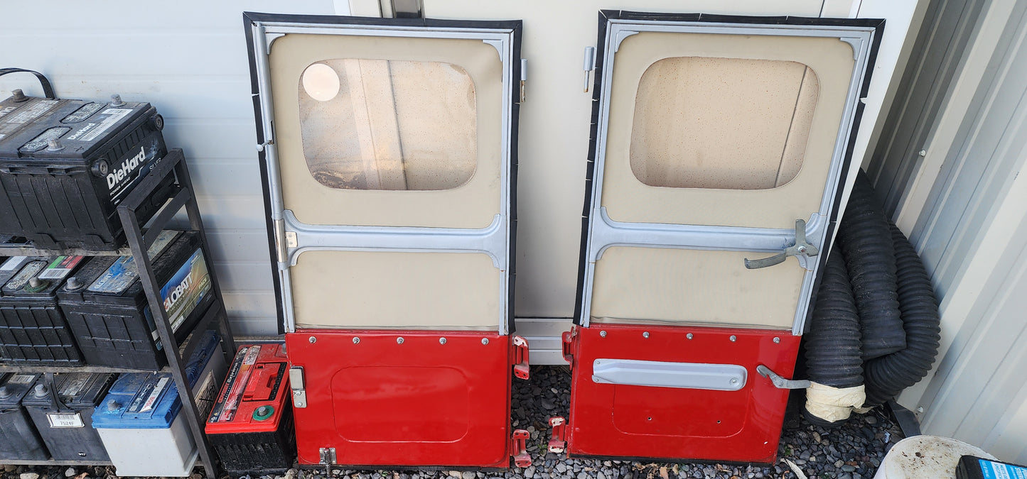 FJ40 Land Cruiser Rear Swing Out Soft Top Doors