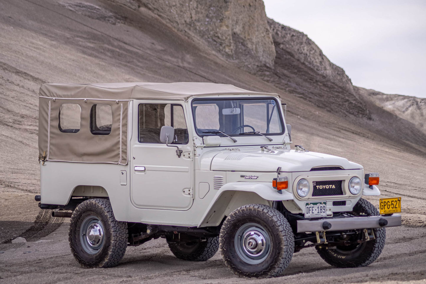 Restored with supervision 1979 FJ43 Toyota Land Cruiser