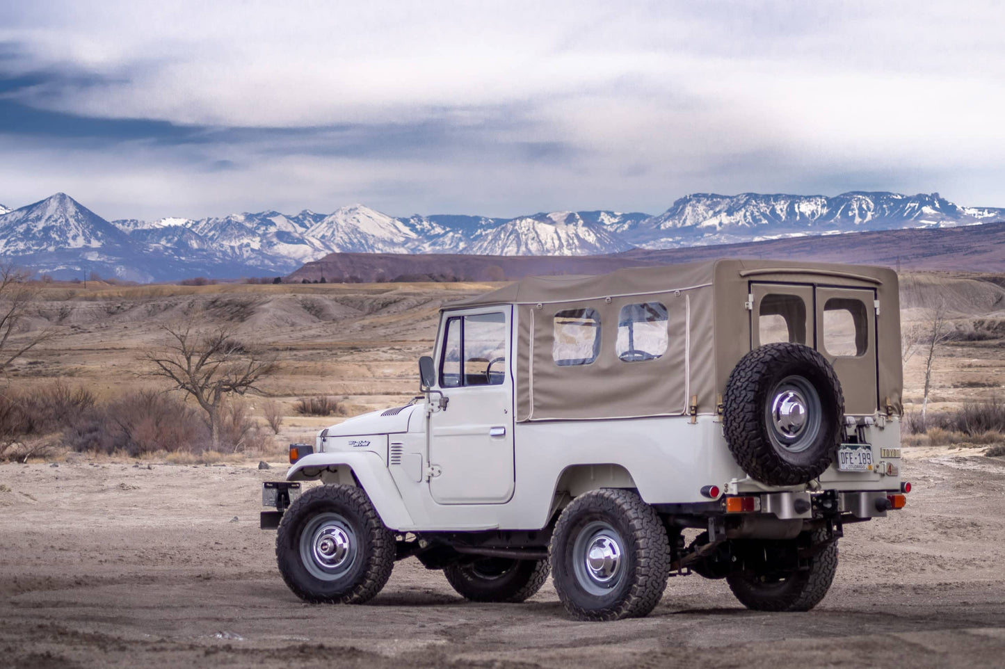 Restored with supervision 1979 FJ43 Toyota Land Cruiser