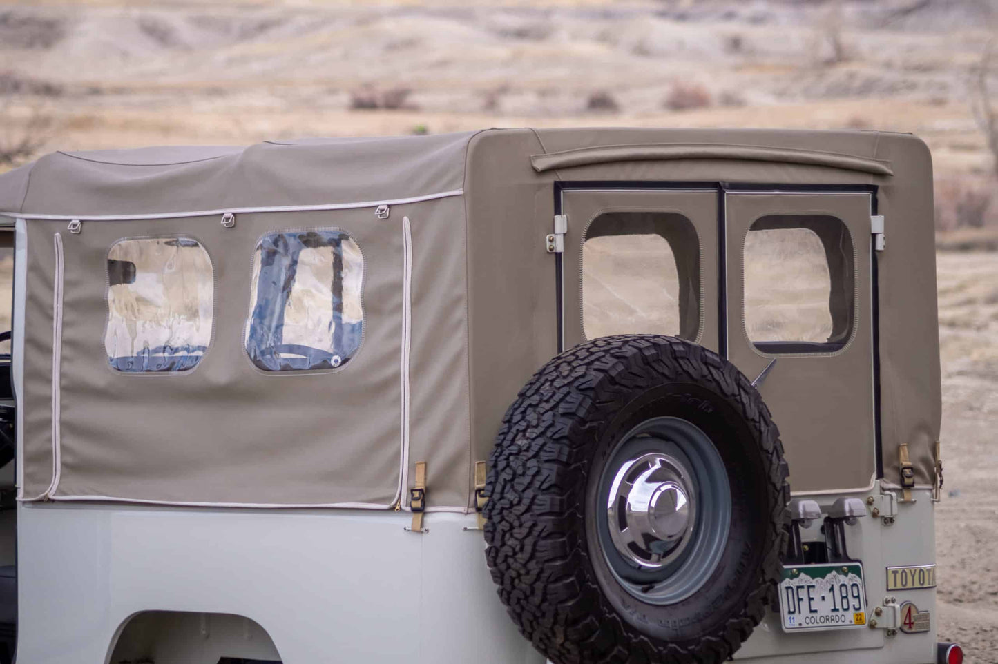 Restored with supervision 1979 FJ43 Toyota Land Cruiser