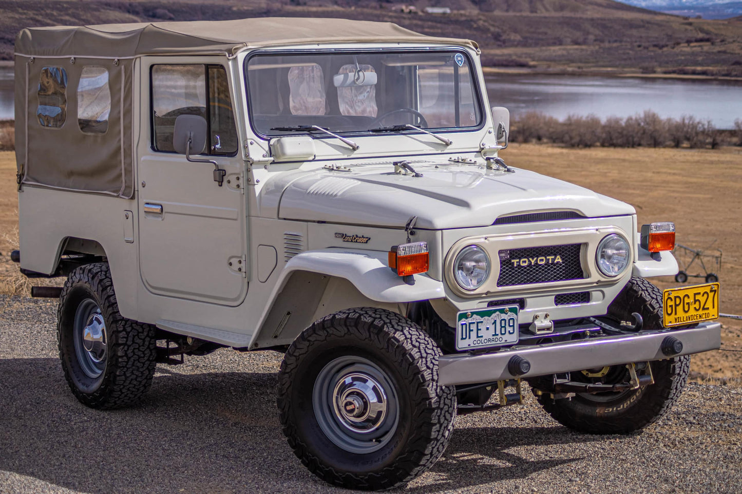 Restored with supervision 1979 FJ43 Toyota Land Cruiser