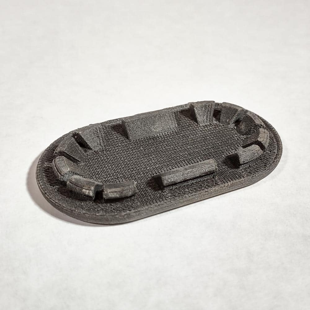 3D Printed Throttle Pedal Hole Plug 30mmX44mm