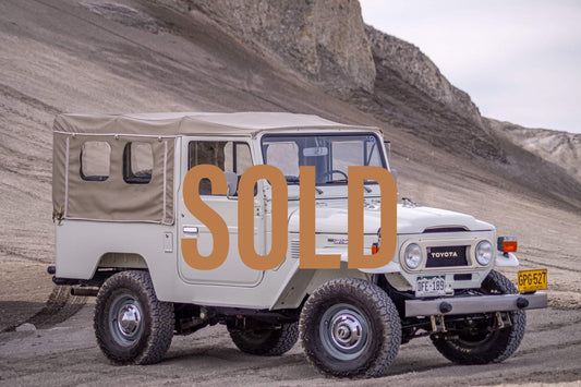 Restored with supervision 1979 FJ43 Toyota Land Cruiser