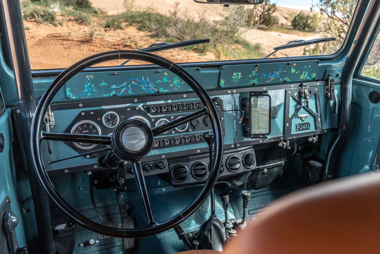 Custom SEMA Featured FJ40 Resto-mod