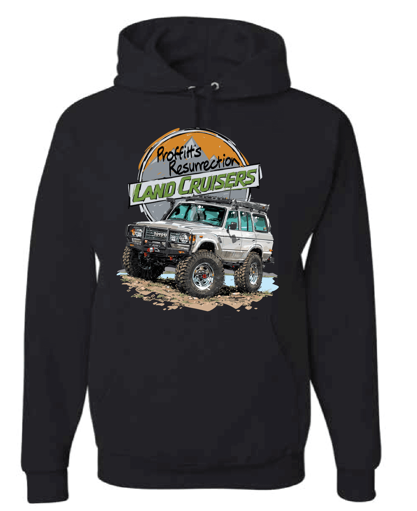 PRLC New Logo Hoodie!! FJ60