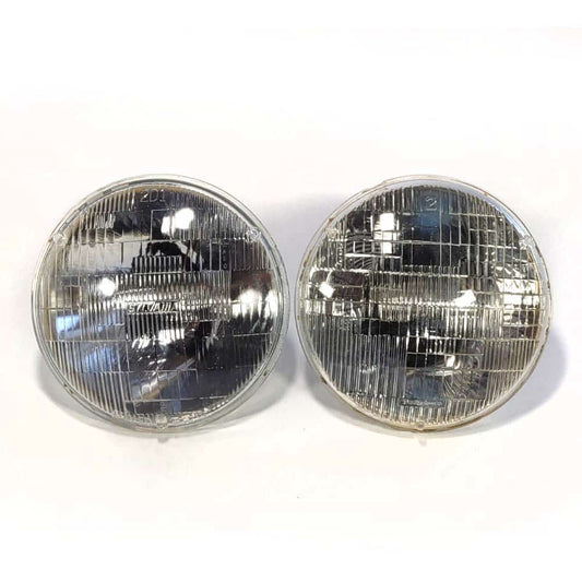 Pair Original FJ40 Koito 7” Round Headlamps