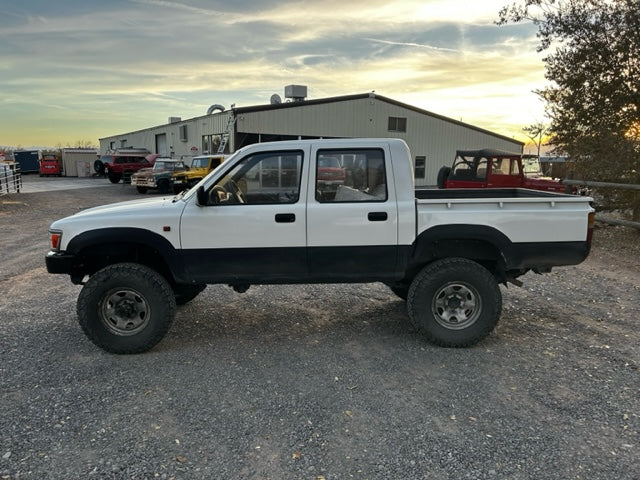 The Trifecta! 1996 Left Hand Drive Toyota HiLux Double Cab Pickup