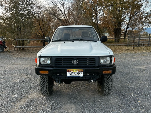 The Trifecta! 1996 Left Hand Drive Toyota HiLux Double Cab Pickup