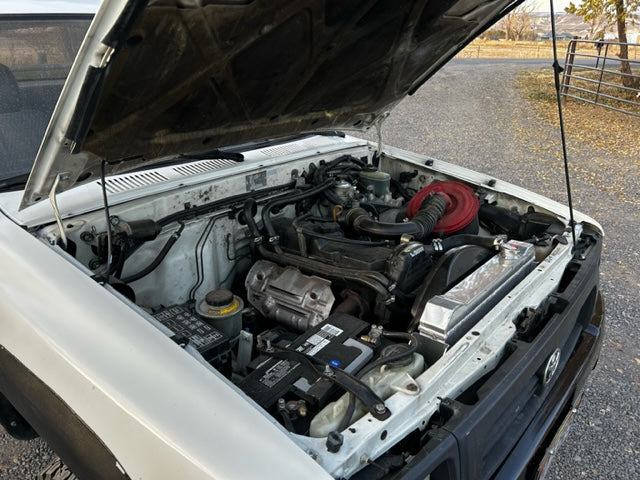 The Trifecta! 1996 Left Hand Drive Toyota HiLux Double Cab Pickup