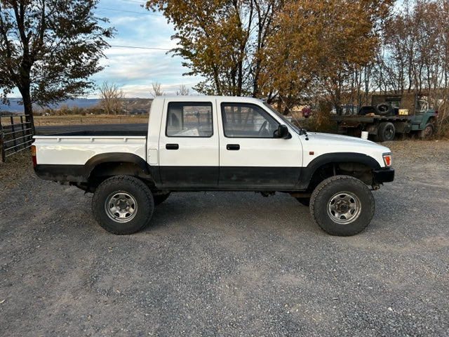 The Trifecta! 1996 Left Hand Drive Toyota HiLux Double Cab Pickup