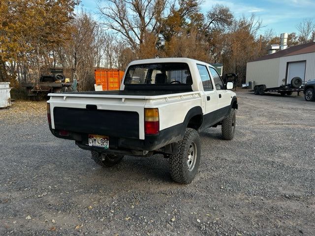 The Trifecta! 1996 Left Hand Drive Toyota HiLux Double Cab Pickup