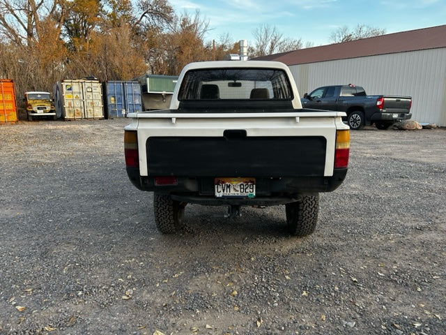 The Trifecta! 1996 Left Hand Drive Toyota HiLux Double Cab Pickup