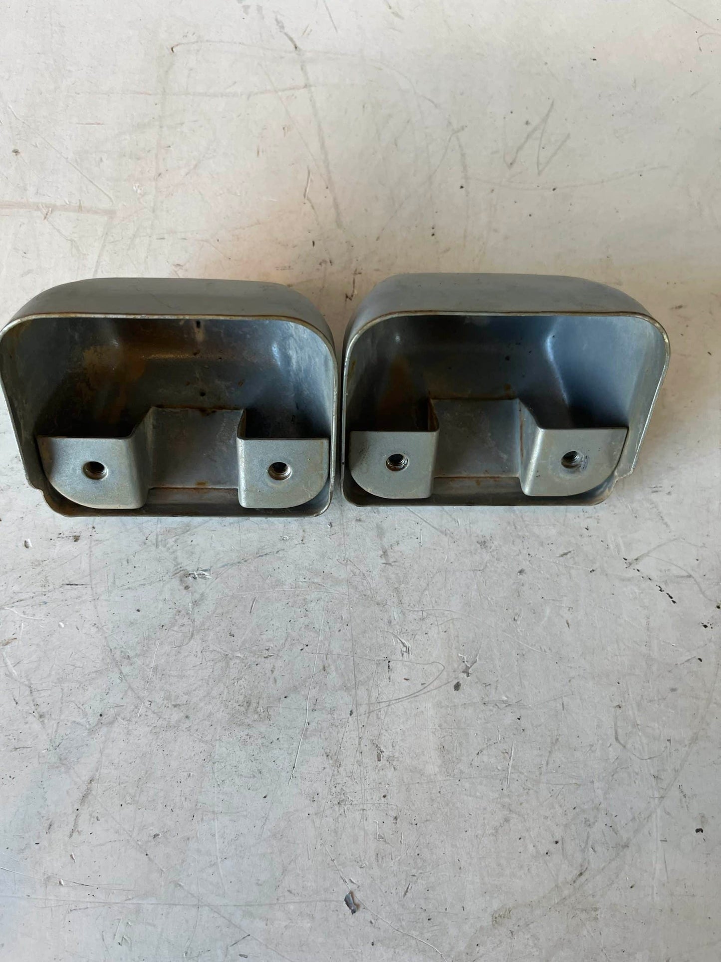 Used Pair of 1975 and Later License Plate Light Covers